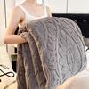 Ultra-Soft Quilted Blanket - Lightweight & Portable, Perfect for Office Naps, Car Camping, Bed & Sofa Use Blanket for Bed, Cozy Home Accessory