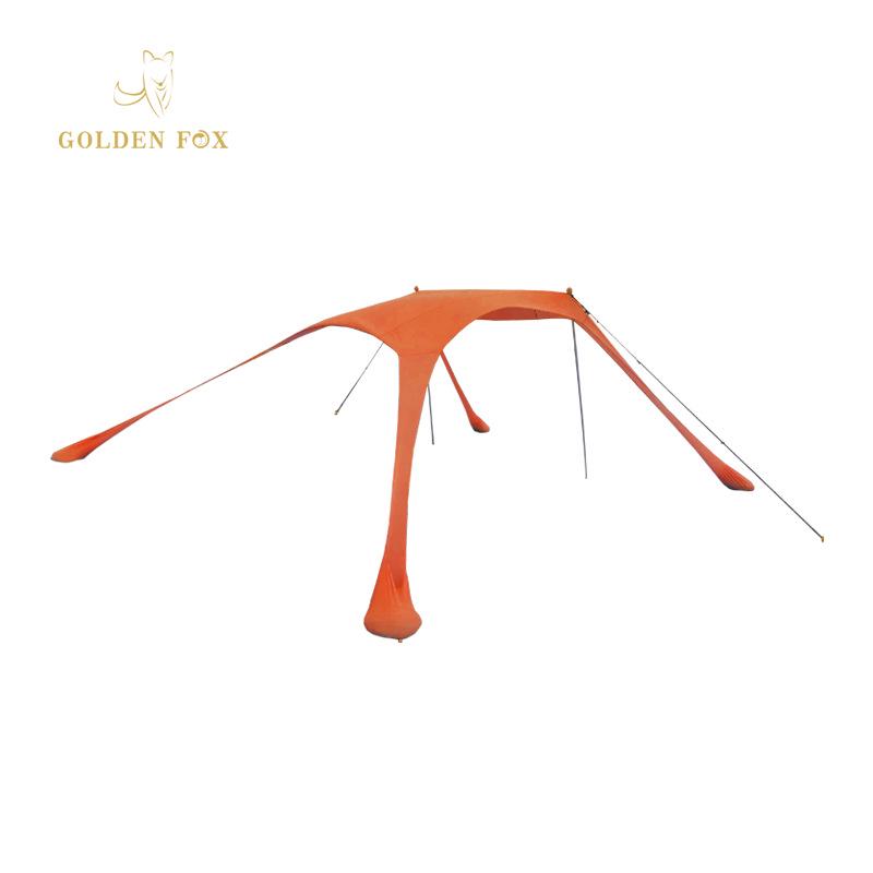 Golden Fox Outdoor Beach Canopy: Lycra Fabric UV50 Sun Protection Tent