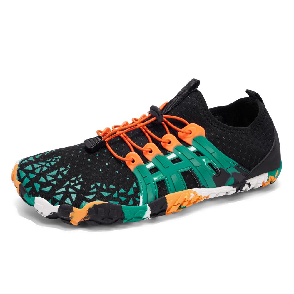 Vattenskor för kvinnor män barfota vattenskor halkfria snabbtorkande utomhus strand uppströms vadning simsko sneakers unisex