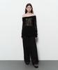 Daiaegeuneol Rustle Wide Trousers (Black)