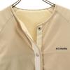 Columbia No collar, reversible Bore jacket M beige Outdoors Women Used
