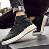 Man Casual Boots High Quality Men Sneakers New Outdoor Comfy Mens Ankle Boots Fashion Low Top Men High Top Shoes Genuine Leather