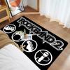 Rock Theme Carpet for Living Room Bedroom Hallway Strip Alfombra Anti-slip Soft Area Rugs Sofa Doormat Home Kitchen Decor Tapete