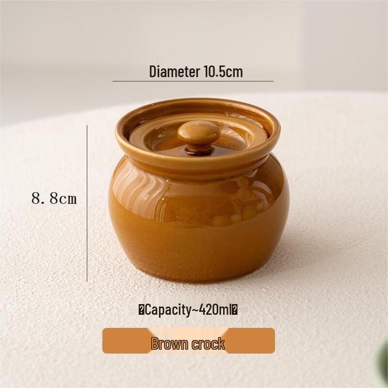 ZISIZ Ceramic Stew Pot