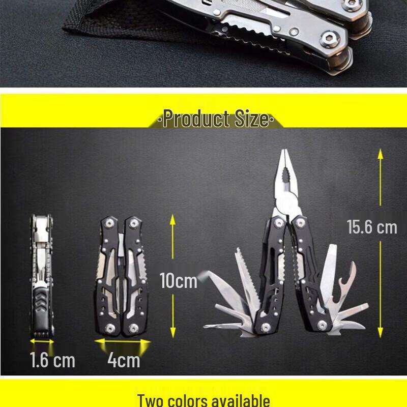 Yishunda Stainless Steel Folding Multi-tool Pliers