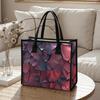 Chic Cracked Pattern Tote Bag Large Capacity Handbag for Daily Commute 