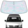 Reinforced Toyota Hiace 200 Series Standard Body Sunshade for Designed Specifically for the Vehicle Model Sun Light Heat UV UV Heat Storage Bag