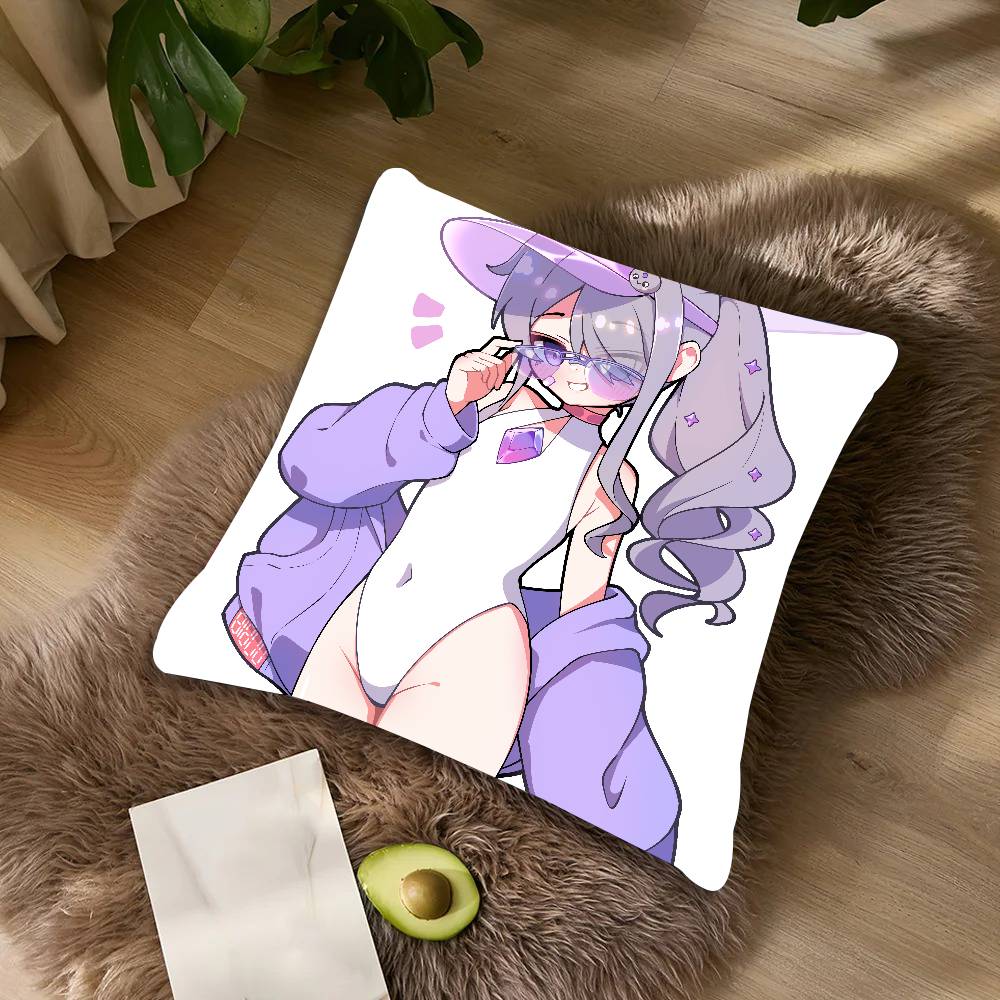 XL Kawaii Cute Koseki Bijou Pillow Case Cushion Cover Decor Home Throw Pillow Covers For Couch Camping Pillow Cover Decorations