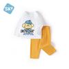Shubei Yi Kinder dünnes Baumwoll-Pyjama- und Loungewear-Set