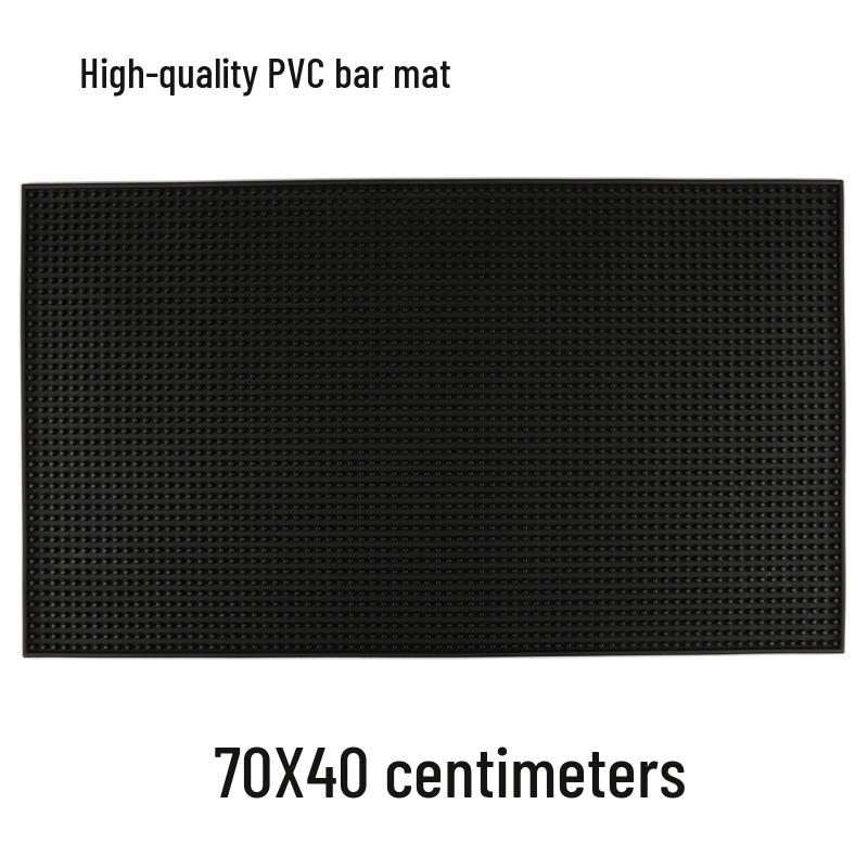 Antypoślizgowa mata barowa: Gumowa Podkładka pod Kubek i Izolująca Mata Odpływowa