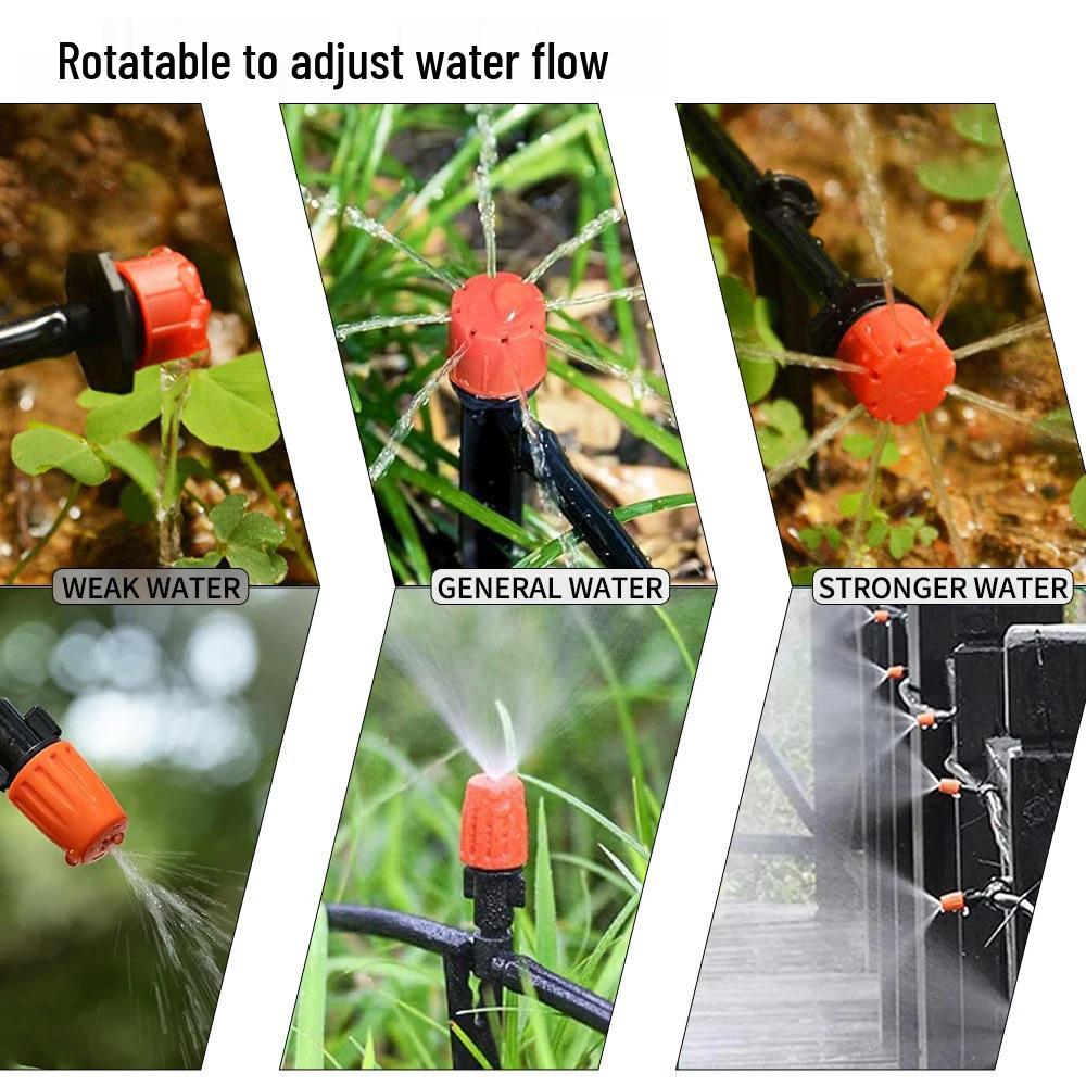 Adjustable Automatic Drip Irrigation Kit for Home Gardens