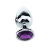 1PCS Small Size Metal Crystal Stainless Steel Anal Plug Jewelled Anal Butt Plug Sex Toys Products