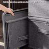 Modern Cloth Storage Container With Easy Access Lid Fabric Storage Bin For Seasonal Clothing And Household Items