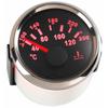 52mm Water Temp Gauges 40-120℃ Water Temperature Meters 287.4-22.4ohm Input Signal M14x1.5 M16x1.5 NPT3/8 Sensors for Car Boat