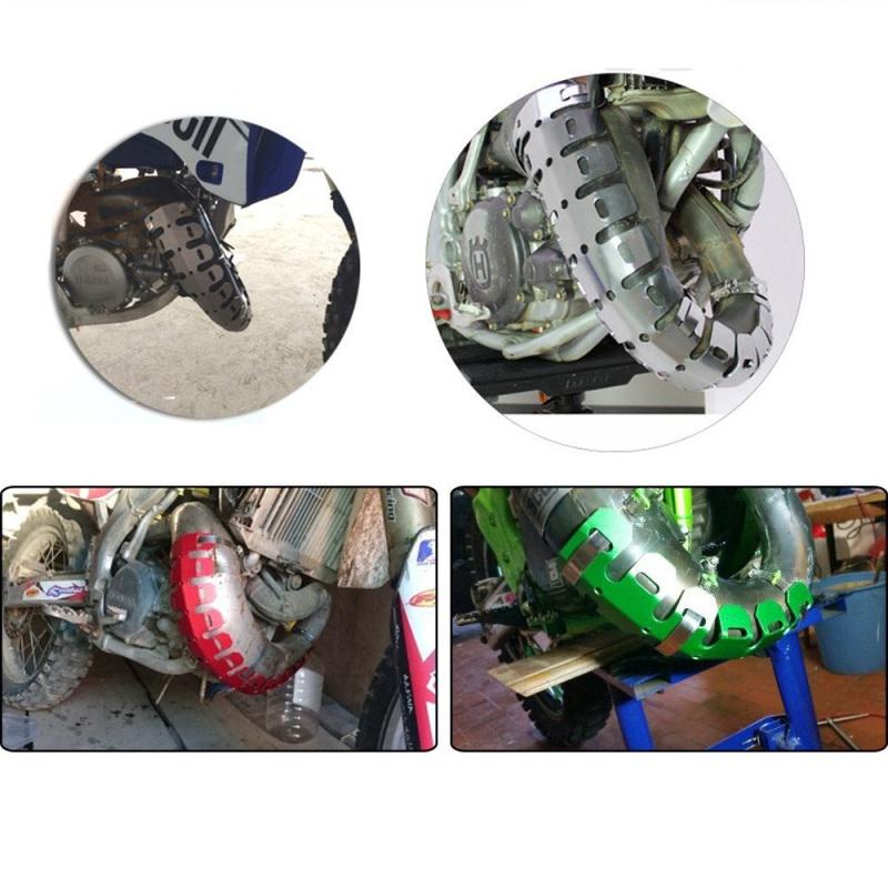 For HONDA CRF450X CRF250X CRF250L CRF 450X/250LX/250L Motorcycle Exhaust Shield Protector Cover