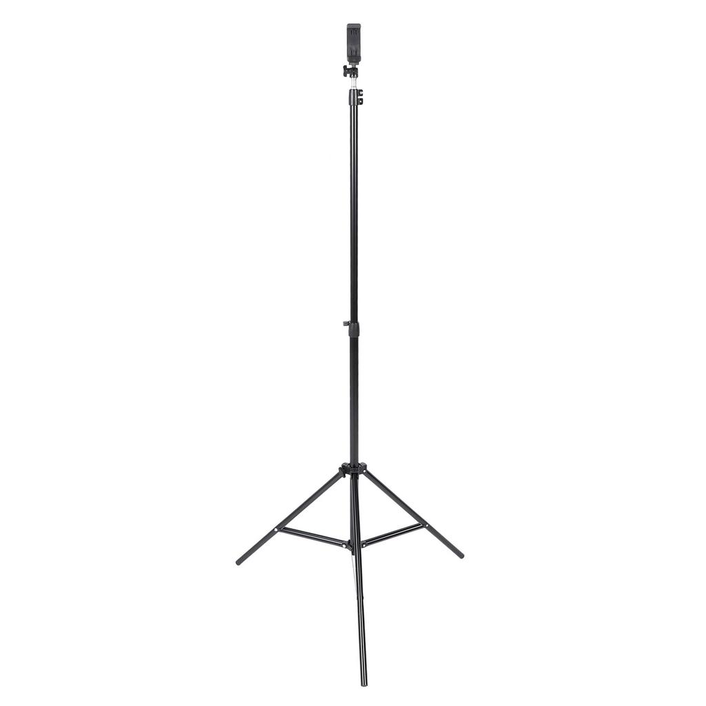 Light Tripod Adjustable Thickened Photography Tripod Stand with Ball Head Phone Holder Bluetooth Remote Control 6.9ft