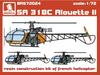Brengun SA 318C Alouette II Resin Kit HAUBRS72024 1/72 (Airplane)