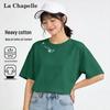 La Chapelle Women's Pure Cotton Loose Short-Sleeve Top