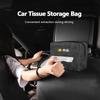 Car Logo Tissue Box Center Console Armrest Napkin Box For Renault RS MeganeTrafic Scenic Kangoo Master Kaptur Triber Clio Duster Z5
