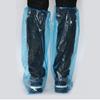 5 Pairs Thick Protector High-Top Waterproof Anti-Slip Plastic Rain Shoe Covers
