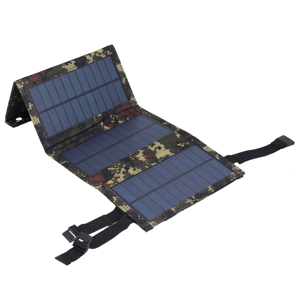 20W USB-Solarpanel Faltbar Tragbar Polykristalline Solarzellen r für den Außenbereich