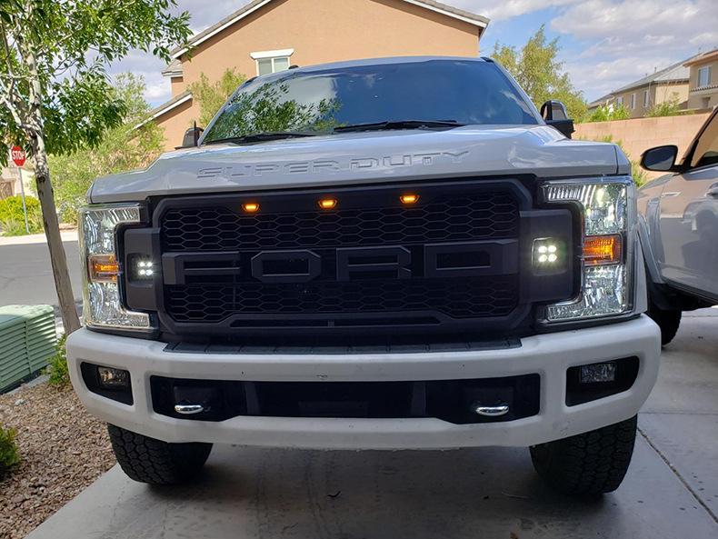 Compatible with Ford Grilles 2017-2019 for F250, F350, F450 Models.