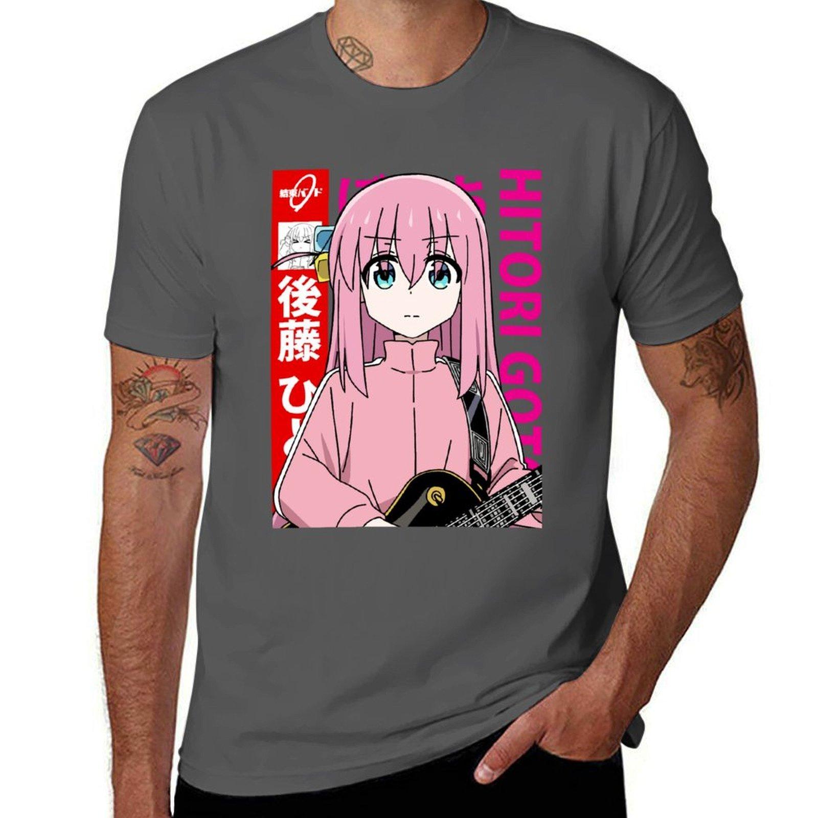 

Hitori Bocchi Gotoh T-Shirt t shirts for man graphic funny anime t shirts for man T-Shirt 4XL