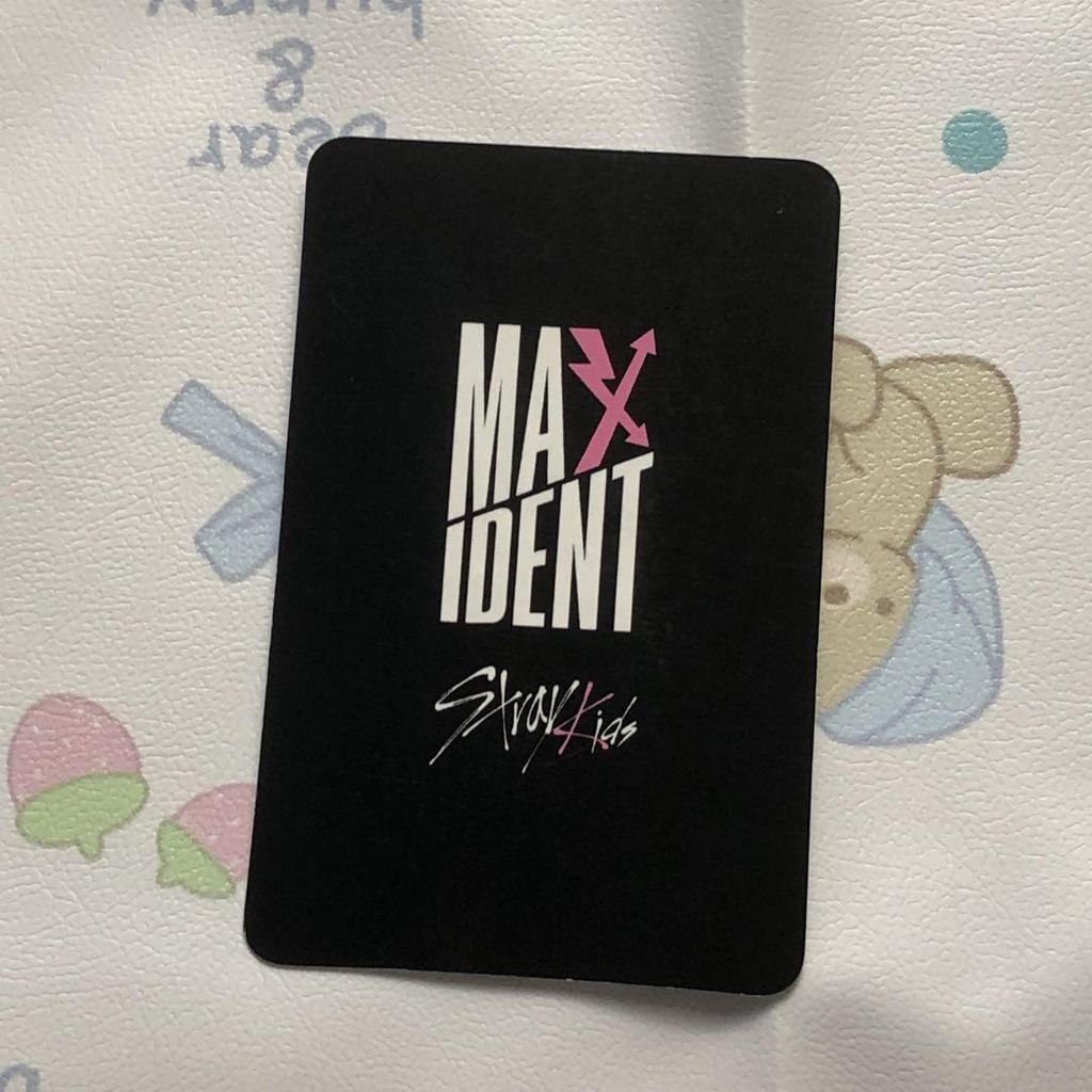 [USED] StrayKids Seungmin MAXIDENT Public Broadcast Stray Kids Sanok Trading Card