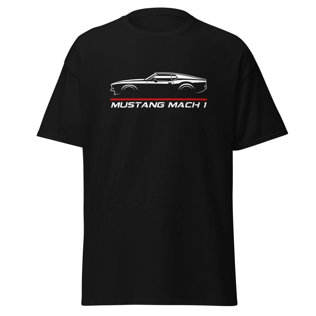 Mustang Mach 1 1971-1973 Ram Air Big Block Fastback Muscle Grafik T-Shirt Geschenk