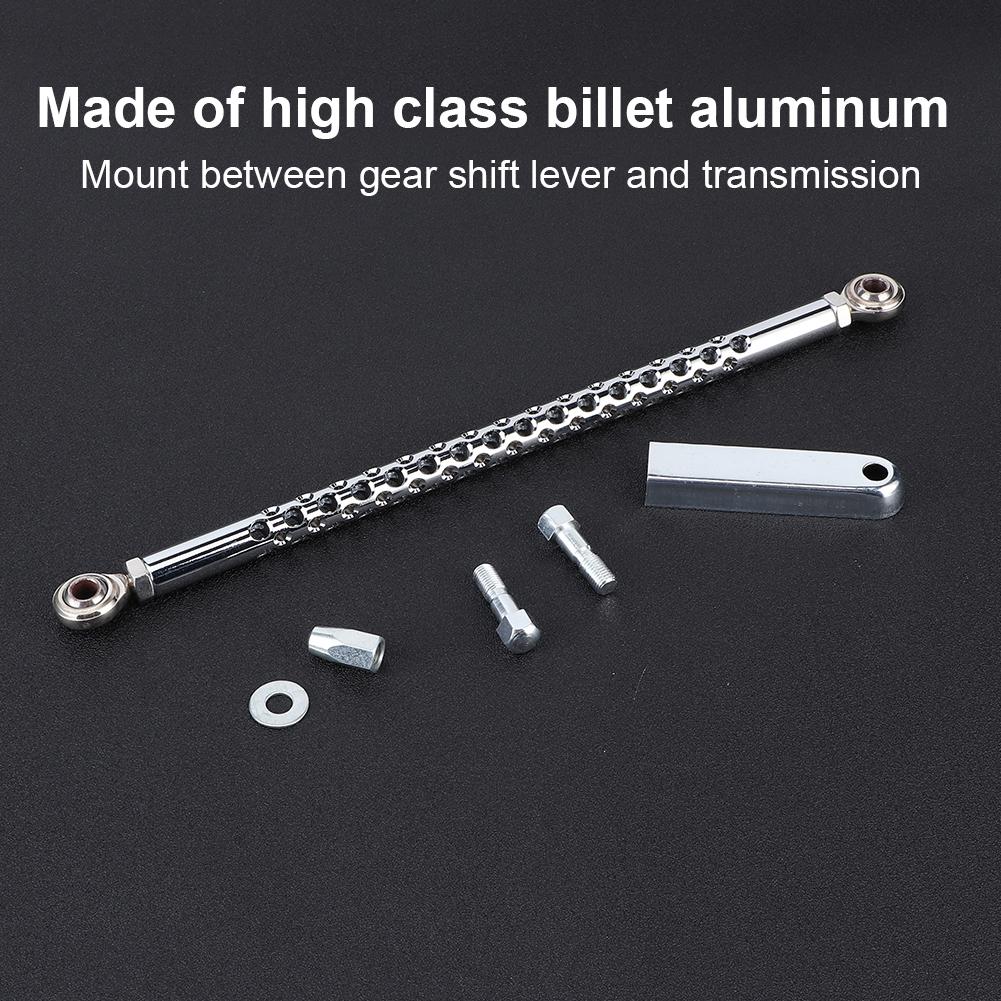 Gear Shift Linkage Shifter Link Chromed Mesh Style Fits for FXSFXSTFLST 19862014