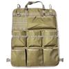 2025 Camouflage Tactical Car Seat Backrest Storage Bag with Eight Pockets