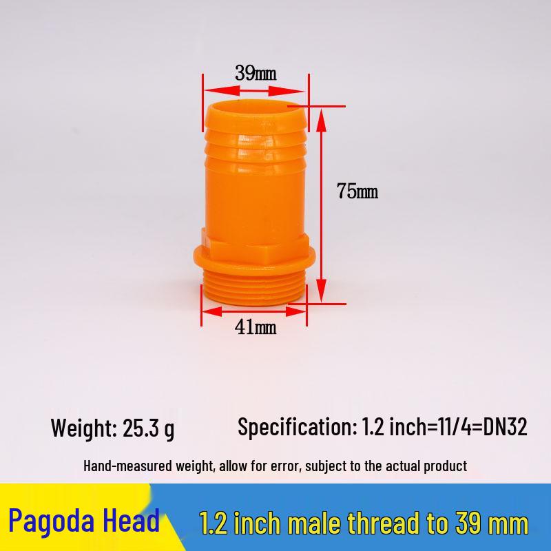 POM Anti-Corrosion Plastic Steel Connector with Internal and External Threads for Water Pipes and Tanks
