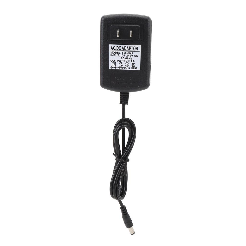 Lautsprecher-Netzkabel 6V DC 2A 12W 5,5mmx2,5mm für LED-Werbetafel-Display, Switch-Spielkonsole Te