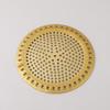 Stainless Steel Hair Catcher Drain Cover Bathroom Sink Shower Floor Trap Filter Modern Round Gold Finish