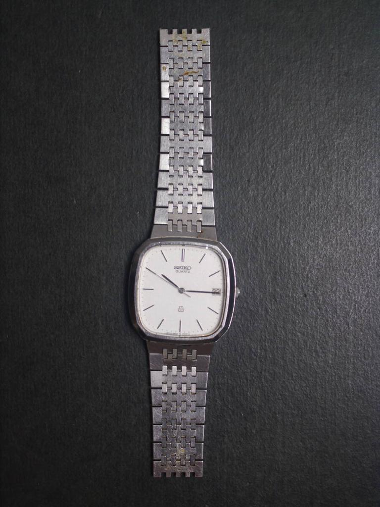 SEIKO Twin Quartz Date Watch 3-Hand 9642-5000 Men's AE528