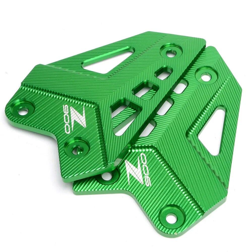Akcesoria motocyklowe podnóżek ochrona pięty folia ochronna góra osłona pięty Protector dla Kawasaki Z900 Z 900 2017-