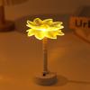 Creative Floral LED Acrylic Desk Lamp - Luxurious Decorative Night Light