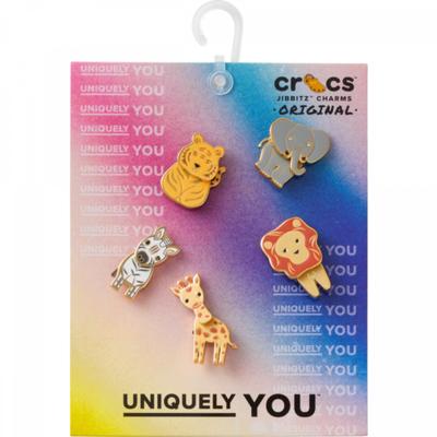 Safari Animal Jibbitz 5 Set