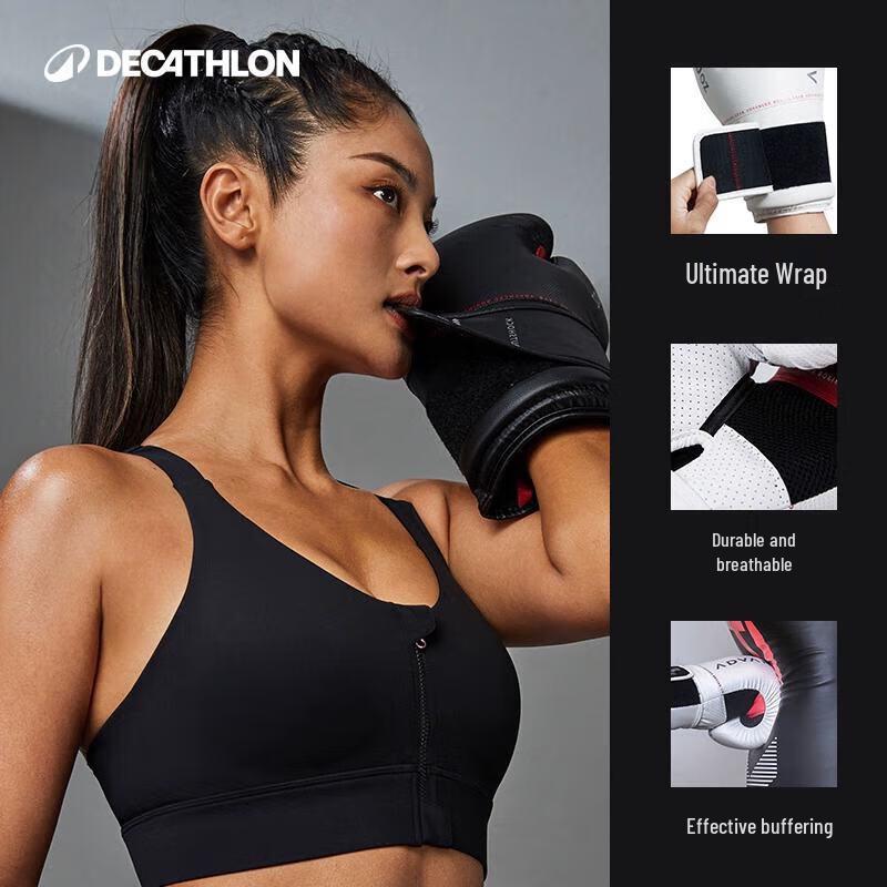 Decathlon 500 Series Boxing & Combat Training Gloves 14 oz
