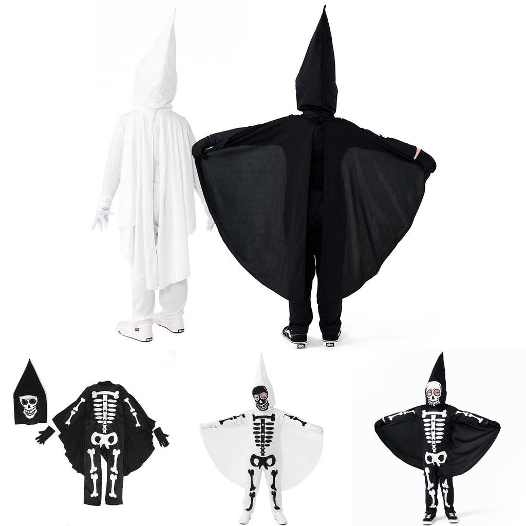 Halloweenský kostým pro děti Jedinečný kostým lebky pro večírky a představení