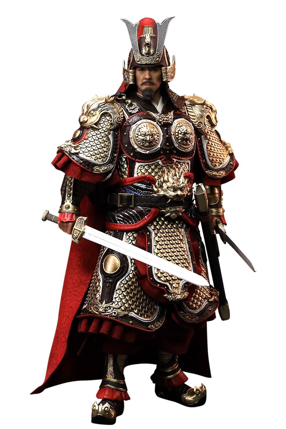 

TREE KINGDOMS ON PLAM Mikuni Five Tiger Generals Series Лю Бэй подвижная фигурка тело голова костюм аксессуары полный комплект SG006 [AC]303TOYS 1/12