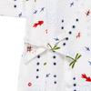 MIKI HOUSE Jinbei Suit Short Dragonfly and Goldfish Made In Perfect for Fireworks Summer Baby Set, Sleeves, Design, Japan, Boys', Festivals,
