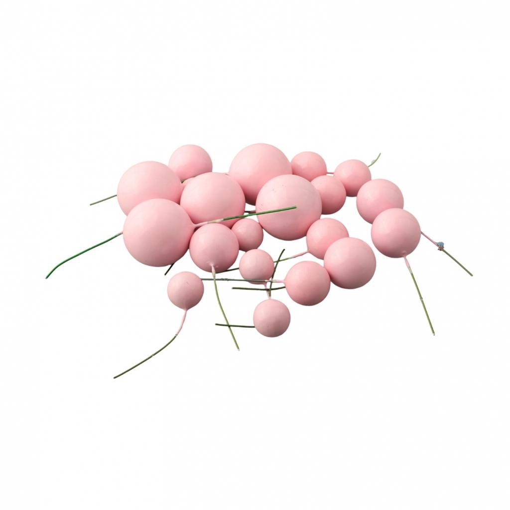 Topper Birthday Party Baby Shower Wedding Christmas Ball Decer 20pc Ball Cake