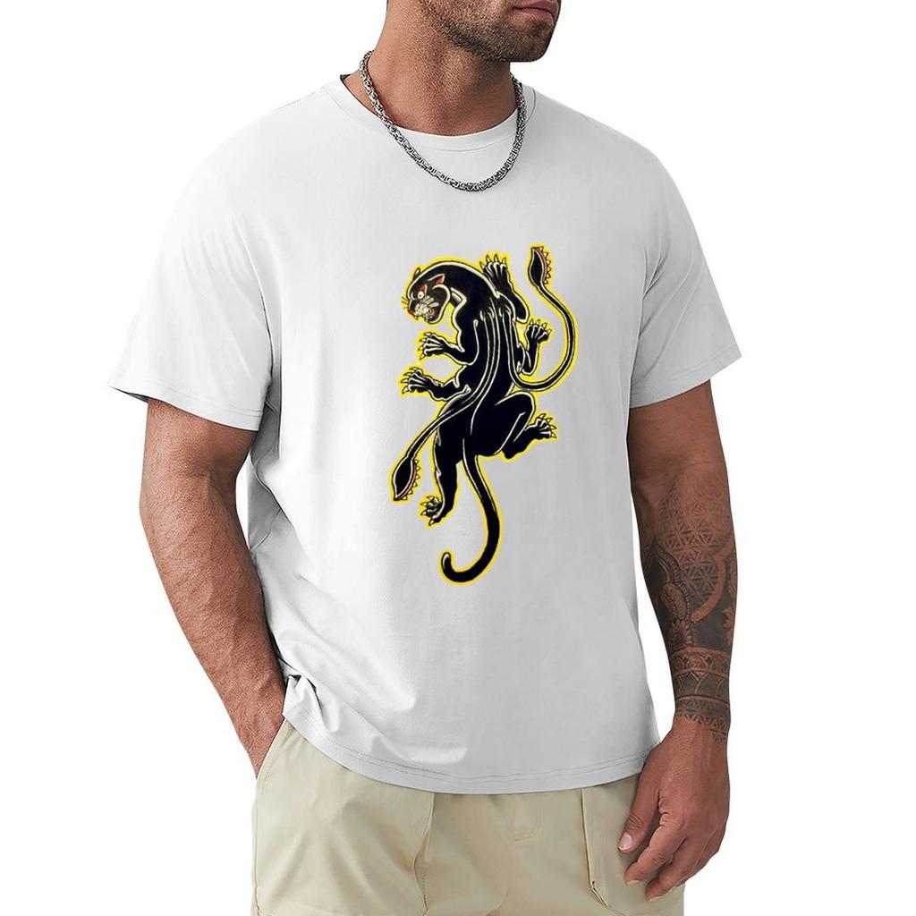 Displacer Beast Traditional Tattoo Tshirt Uv Protection Outdoor Tee Shirt