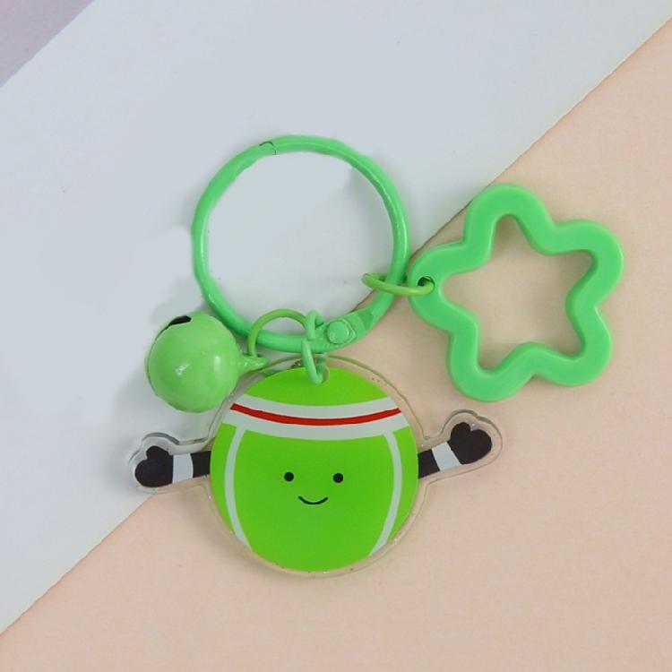 Sportlicher Harz-Schlüsselanhänger Verspieltes Design Mehrzweck-Taschenclip Kreatives DIY-Projekt Robustes Alltagsaccessoire