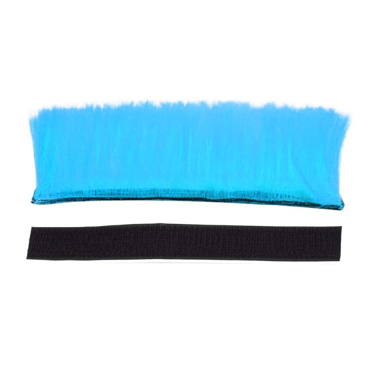 Motorradhelm Deko Mohawk Perücke Haar Motorradhelme Zubehör Aufkleber