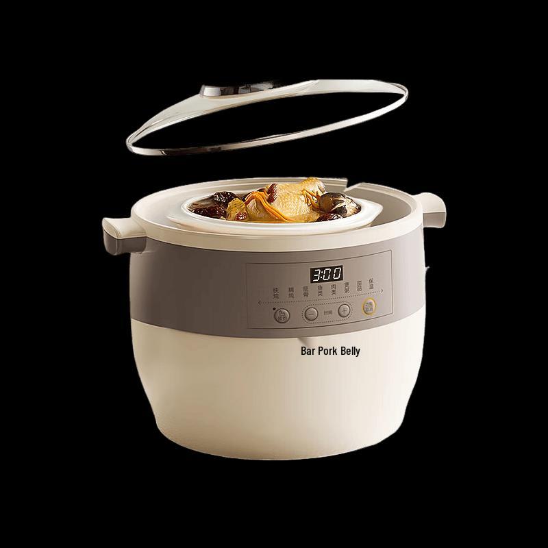 Bear Electric Stew Pot 4.5L CN plug (adapter included)