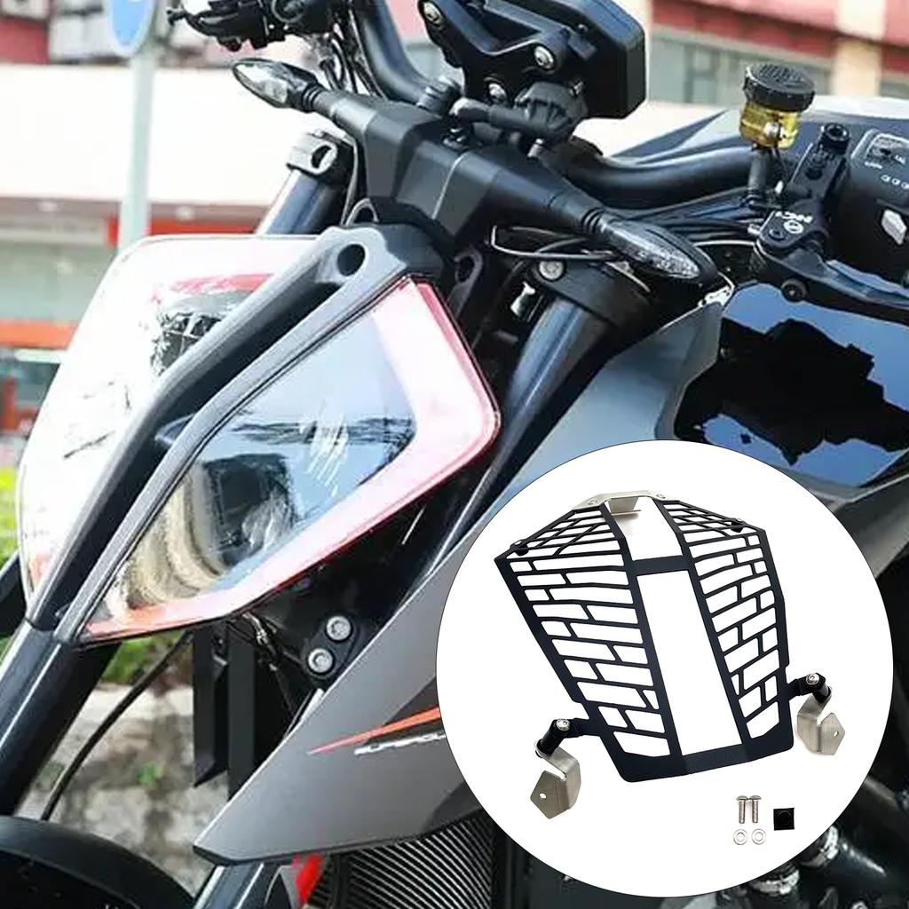 Motorcycle Headlight Grille Retro Motorcycle Side Mount Head Lamp Cover For 1290 Super Adventure S/R 2017-2020