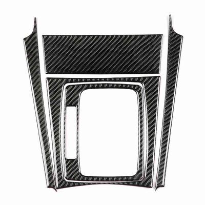 Car Gear Shift Carbon Fiber Panel Trim for Mercedes Benz W204 C Class 0713 (Left Hand Drive)