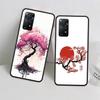 Cherry Blossom Tree Phone Case For Xiaomi Redmi Note 12 Plus 12S 11 11T Pro 5G 11E 11S 4G 10 10S 9 9S 9T 8 8T 7 Cover Shell Coqu